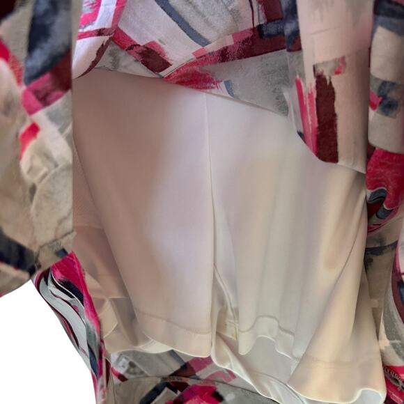 IZOD Women's Golf Performance Abstract Skort Size 14 Pickleball Tennis - Picture 7 of 7